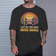 I Lift So I Can Carry More Books Reading Humor Workout T-Shirt Gifts for Him