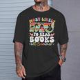 Most Likely To Read Books All Summer Book Lovers Last Day T-Shirt Gifts for Him