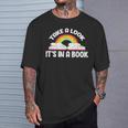 Take A Look It's In A Book Bookworm Reading T-Shirt Gifts for Him