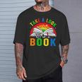 Take A Look It's In A Book Retro Groovy Reading Books Lovers T-Shirt Gifts for Him Take A Look It's In A Book Retro Groovy Reading Books Lovers T-Shirt Gifts for Him