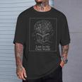 Lost In My Own World Tee Book Lover Reading Aesthetic T-Shirt Gifts for Him Lost In My Own World Tee Book Lover Reading Aesthetic T-Shirt Gifts for Him