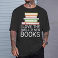 I Love The Smell Of New Books Book Lover T-Shirt Gifts for Him