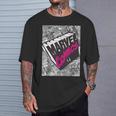 Marvel Comics Logo Comic Book Fill Panel T-Shirt Gifts for Him