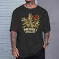 Mongo Is Appalled Princess Cat Riding Dinosaur Book Lover T-Shirt Gifts for Him