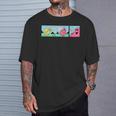 Mr Men Mr Greedy Retro Comic Book Colourful T-Shirt Gifts for Him Mr Men Mr Greedy Retro Comic Book Colourful T-Shirt Gifts for Him
