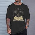 Mystic Astral Lunar Celestial Witch Spell Book T-Shirt Gifts for Him Mystic Astral Lunar Celestial Witch Spell Book T-Shirt Gifts for Him
