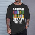 National Library Week 2021 Book Lover Reader Librarian T-Shirt Gifts for Him National Library Week 2021 Book Lover Reader Librarian T-Shirt Gifts for Him