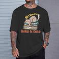 All I Need Is Books And Cats Book Lover Cat Lover T-Shirt Gifts for Him