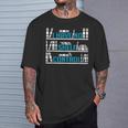 I Have No Shelf Control Readers And Book Lovers T-Shirt Gifts for Him