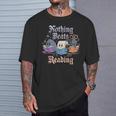 Nothing Beats Reading Book Librarian Rock Paper Scissors T-Shirt Gifts for Him Nothing Beats Reading Book Librarian Rock Paper Scissors T-Shirt Gifts for Him