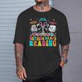 Nothing Beats Reading Cute Rock Paper Scissors Book Lover T-Shirt Gifts for Him