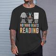 Nothing Beats Reading Rock Paper Scissors Books Lover T-Shirt Gifts for Him Nothing Beats Reading Rock Paper Scissors Books Lover T-Shirt Gifts for Him