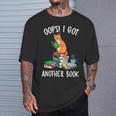 Oops I Got Another Book Cat Reader T-Shirt Gifts for Him