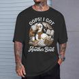 Oops I Got Another Book Silly Goose Reading Books Bookworms T-Shirt Gifts for Him