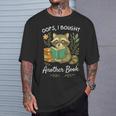 Oops I Bought Another Book Raccoon Reading Book Bookworm T-Shirt Gifts for Him