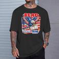 Patriotic Eagle Reading Book Read Blue Since 1776 T-Shirt Gifts for Him Patriotic Eagle Reading Book Read Blue Since 1776 T-Shirt Gifts for Him