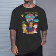 Paw Patrol Comic Book Strip T-Shirt Gifts for Him