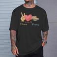 Peace Love & Poetry Poet Books Literature Writing T-Shirt Gifts for Him Peace Love & Poetry Poet Books Literature Writing T-Shirt Gifts for Him