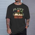 Plant a Seed Read Reader Book Library Mom Dad Summer T-Shirt Gifts for Him