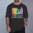 Radicalized By Basic Decency Books Women Girl Rainbow LGBT T-Shirt Gifts for Him