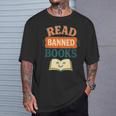 Read Banned Books Freedom To Read T-Shirt Gifts for Him