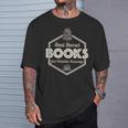 Read Banned Books Gain Forbidden Knowledge Book Lover T-Shirt Gifts for Him