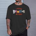I Read Banned Books Scrap Letters Literature Activist T-Shirt Gifts for Him I Read Banned Books Scrap Letters Literature Activist T-Shirt Gifts for Him