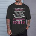 If You Can Read This Book Lovers Novel Reading T-Shirt Gifts for Him