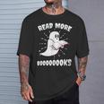 Read More Books Booooks Teacher Halloween For Men Women T-Shirt Gifts for Him Read More Books Booooks Teacher Halloween For Men Women T-Shirt Gifts for Him