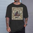 Read Books Be Kind Stay Weird Raven Tarot Reading Coffee T-Shirt Gifts for Him