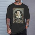 Read Books Be Kind Stay Weird Tarot Ghost Reading Coffee T-Shirt Gifts for Him