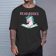 Read Books Reading Book T-Shirt Gifts for Him