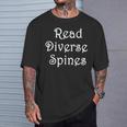 Read Diverse Books Motivational Inspirational Bookworm Love T-Shirt Gifts for Him