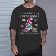 That What I Do I Read And I Forget Things Gnomes Read Book T-Shirt Gifts for Him That What I Do I Read And I Forget Things Gnomes Read Book T-Shirt Gifts for Him