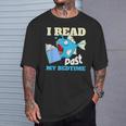 I Read Past My Bed Time Book Reading Anglerfish Librarian T-Shirt Gifts for Him I Read Past My Bed Time Book Reading Anglerfish Librarian T-Shirt Gifts for Him