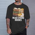 Read S'More Books Camping Themed Literacy Night T-Shirt Gifts for Him Read S'More Books Camping Themed Literacy Night T-Shirt Gifts for Him