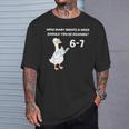 Reading 6-7 Silly Goose Read Books Bookish Bookworm T-Shirt Gifts for Him Reading 6-7 Silly Goose Read Books Bookish Bookworm T-Shirt Gifts for Him