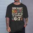 Reading 6 7 Six Seven Meme English Teacher Book Lover T-Shirt Gifts for Him