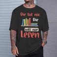 Reading Book Library Literature T-Shirt T-Shirt Gifts for Him Reading Book Library Literature T-Shirt T-Shirt Gifts for Him