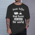 Reading Book Literature Library T-Shirt T-Shirt Gifts for Him