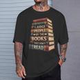 Reading Book T-Shirt Gifts for Him