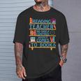 Reading Books Reading Teacher T-Shirt Gifts for Him Reading Books Reading Teacher T-Shirt Gifts for Him