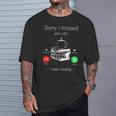 Reading Bookworm Book Lovers Literary Bibliophile Dad Mom T-Shirt Gifts for Him