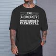 Reading Is Elemental Book Lover T-Shirt Gifts for Him Reading Is Elemental Book Lover T-Shirt Gifts for Him