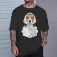 Reading Is My Favorite Sport Beagle Book Lover T-Shirt Gifts for Him