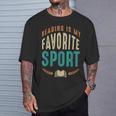 Reading Is My Favorite Sport Book Lover Reading Teacher For Men Women Kids T-Shirt Gifts for Him Reading Is My Favorite Sport Book Lover Reading Teacher For Men Women Kids T-Shirt Gifts for Him