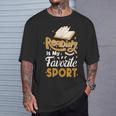 Reading Is My Favorite Sport Read Books For a Bookworm T-Shirt Gifts for Him