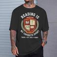 Reading Is My Favorite Sport Varsity Reading Club Book T-Shirt Gifts for Him Reading Is My Favorite Sport Varsity Reading Club Book T-Shirt Gifts for Him