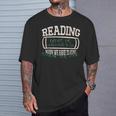 Reading Gives Us I Reading Libraries And Book Lovers T-Shirt Gifts for Him