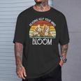 Reading Helps Your Mind Bloom Book Reading Book Lover T-Shirt Gifts for Him Reading Helps Your Mind Bloom Book Reading Book Lover T-Shirt Gifts for Him